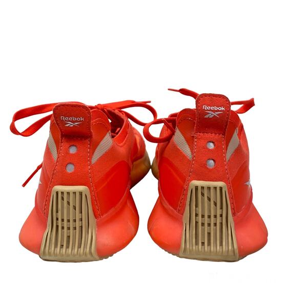 Reebok ZIG Kinetica Sneakers Horizon Orange Running Athletic Shoes Womens 8M - Picture 3 of 11